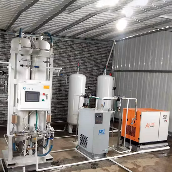 на месте/APP монитор больницы использовать медицинский генератор кислорода кислорода Psa с заводской ценой